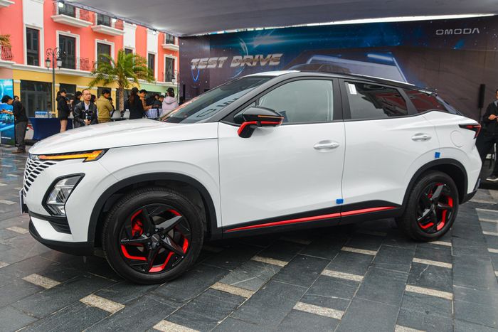  Omoda C5 từng xuất hiện trong buổi test drive dành cho truyền thông Việt hồi đầu năm. Ảnh: Vĩnh Phúc. 