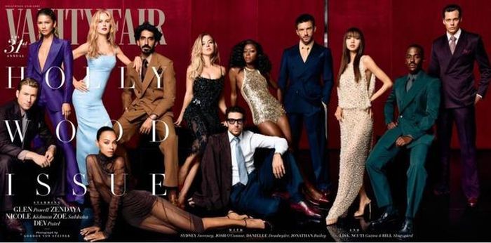Lisa trong dàn sao được Hollywood tôn vinh. Ảnh: Vanity Fair