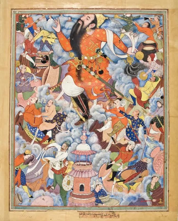 Tập sách hiếm từ Hamza Nama