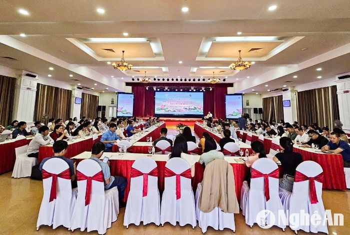 Toàn cảnh hội nghị tập huấn. Ảnh: T.P