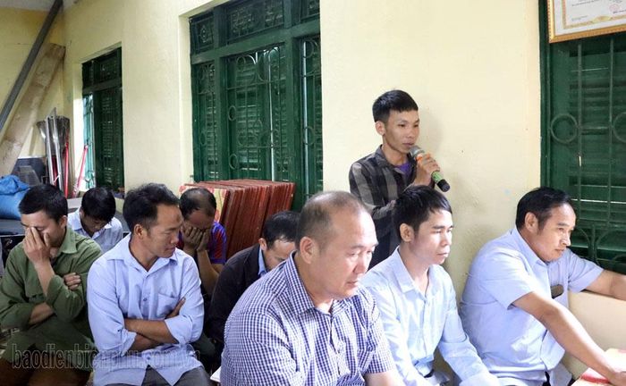 Người dân bản Tìa Ló B kiến nghị cấp ủy, chính quyền huyện Điện Biên Đông hỗ trợ thêm kinh phí để xây dựng bản du lịch cộng đồng.
