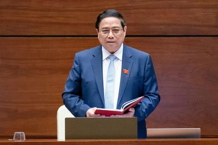Thủ tướng Chính phủ Phạm Minh Chính trả lời chất vấn báo cáo giải trình, làm rõ thêm các vấn đề mà đại biểu Quốc hội quan tâm tại Kỳ họp thứ 8, Quốc hội khóa XV
