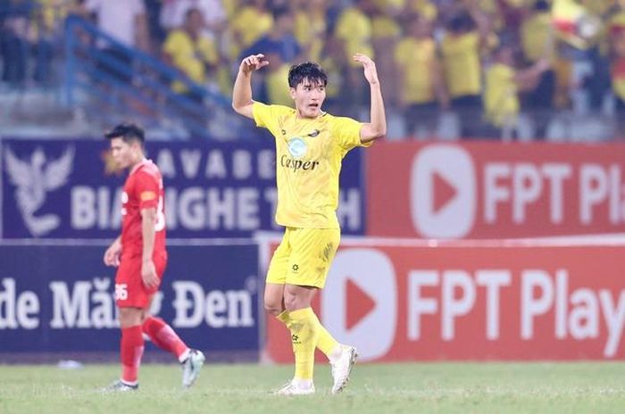 Ngọc Mỹ là gương mặt trẻ rất hứa hẹn của CLB Thanh Hóa. Ảnh: Hoàng Linh