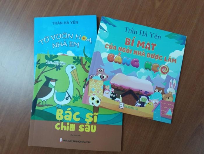  Các sáng tác cho thiếu nhi của cô giáo Trần Hà Yên. 