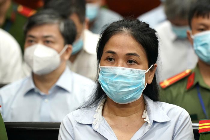 Bị cáo Mai Thị Hồng Hạnh. Ảnh: HOÀNG HÙNG 