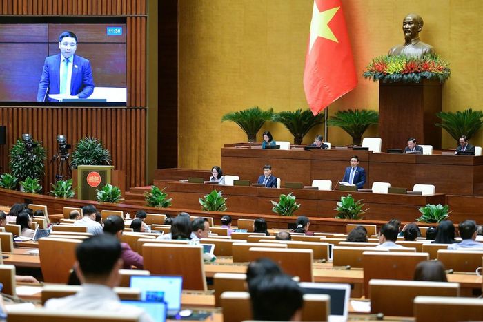 Phiên họp Quốc hội chiều 20/11.