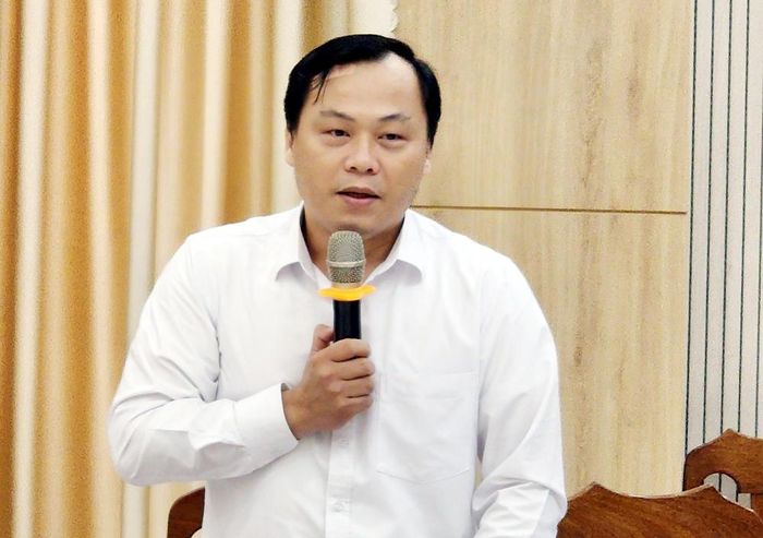 Phó Giám đốc Sở Xây dựng thành phố Võ Tấn Hà.