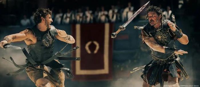Cảnh trong phim "Gladiator II"