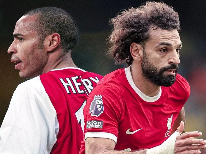 Huyền thoại bóng đá Pháp Henry phê phán cách ứng xử của tiền đạo Salah. Ảnh: GETTY.