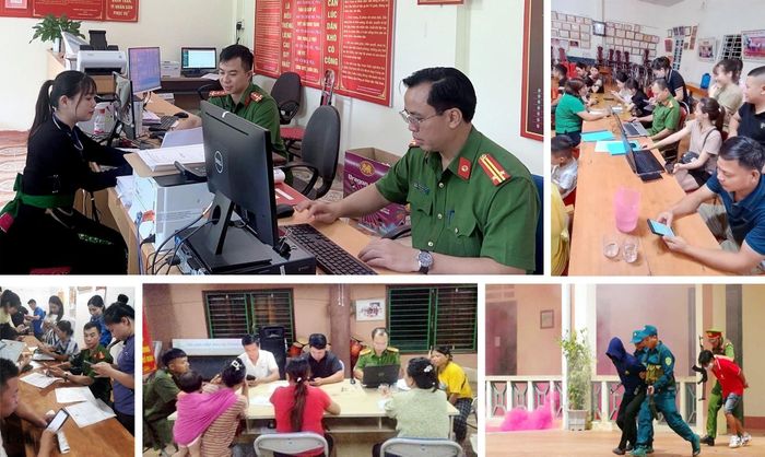  Quốc phòng, an ninh được giữ vững; việc cấp căn cước cho công dân bảo đảm tiến độ; diễn tập chiến đấu trong khu vực phòng thủ đạt kết quả tốt. 