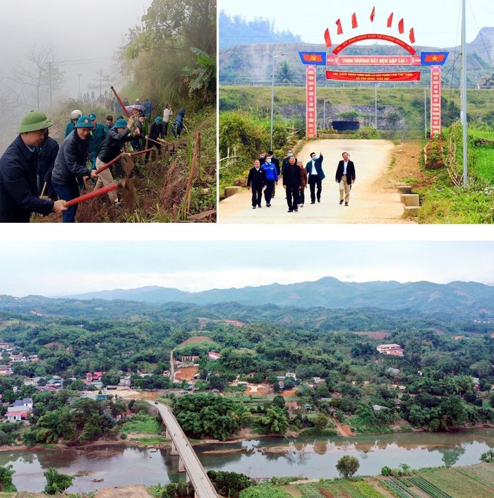  Mở được đường lên Bản Cam (thôn khó khăn nhất xã) có thể coi là “kỳ tích”. Đến nay, tất cả 16 thôn của xã đã xây dựng cổng chào và xã hội hóa đầu tư hơn 30 km đường điện chiếu sáng. "Cửa ngõ" phía Nam thành phố Lào Cai ngày càng phát triển. 