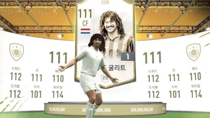 Nhiều game thủ lựa chọn Gullit trong các trò chơi bóng đá trực tuyến