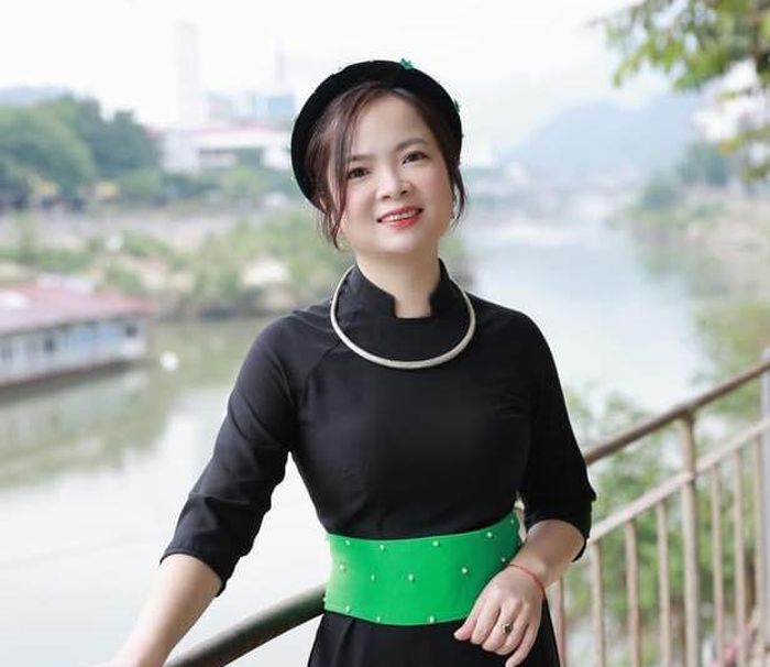 Thạc sĩ Viên Thị Mai Lan, Trưởng ban Dân vận huyện Quản Bạ, tỉnh Hà Giang.