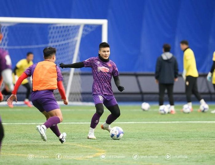 Quang Hải có thể tỏa sáng trở lại ở AFF Cup 2024. Ảnh: VFF