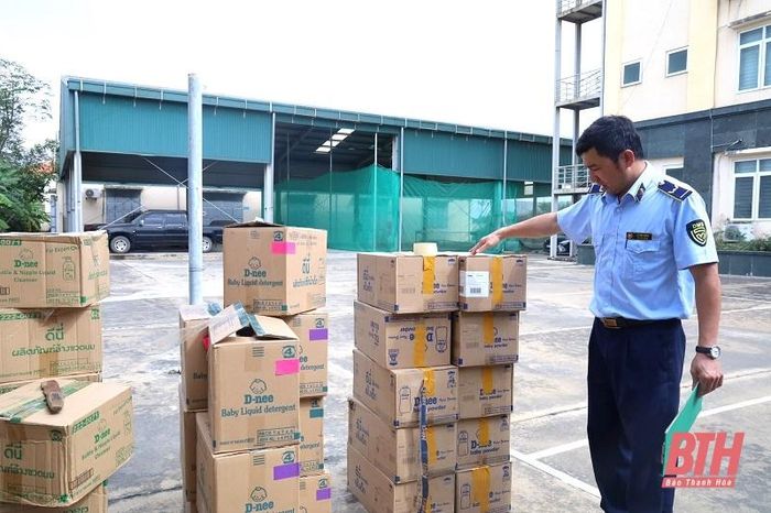 Các mặt hàng hóa mỹ phẩm mang thương hiệu D-Nee có dấu hiệu hàng giả.