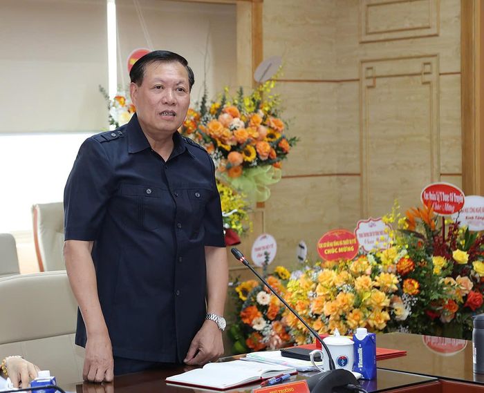 Thứ trưởng Bộ Y tế Đỗ Xuân Tuyên phát biểu.