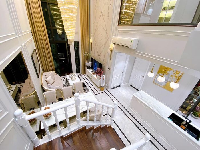 Căn hộ của Văn Thanh thông tầng, trị giá khoảng gần 10 tỷ đồng. Ảnh: Người đưa tin