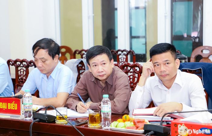 Đại diện các ban Đảng tham dự hội nghị. Ảnh: Phạm Bằng