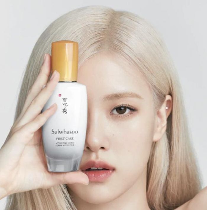 Rosé của Blackpink với một sản phẩm làm đẹp