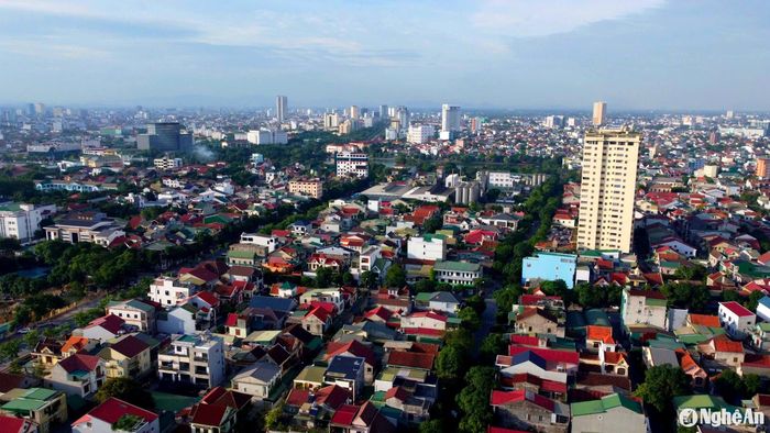 Một góc thành phố Vinh.