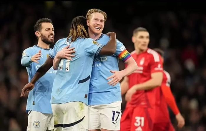  Man City đã tìm lại niềm vui sau chuỗi trận tệ hại. (Nguồn: Getty Images) 