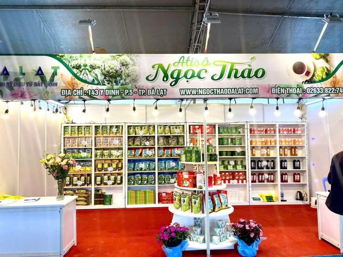 Đặc sản Actiso Ngọc Thảo Đà Lạt.