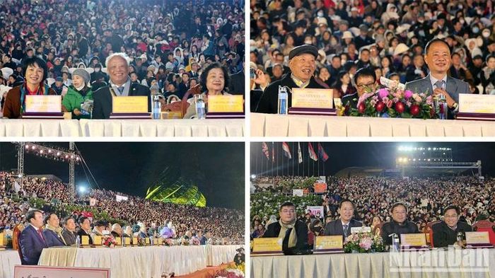 Đại biểu tham dự lễ khai mạc.