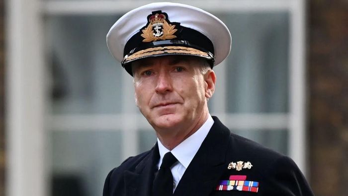 Đô đốc Sir Tony Radakin đã cảnh báo rằng thế giới đang ở giai đoạn đầu của kỷ nguyên hạt nhân thứ ba. Ảnh: EPA