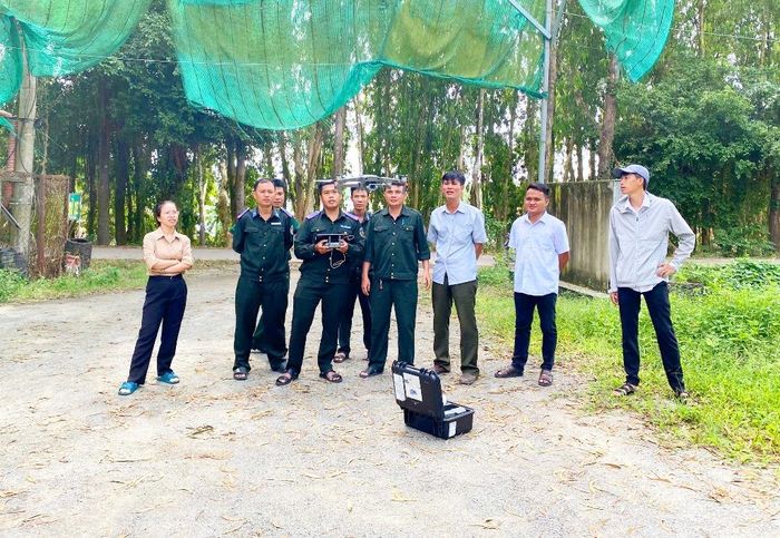 Ban Quản lý rừng Phòng hộ và Đặc dụng tỉnh An Giang ứng dụng công nghệ vào công tác bảo vệ rừng