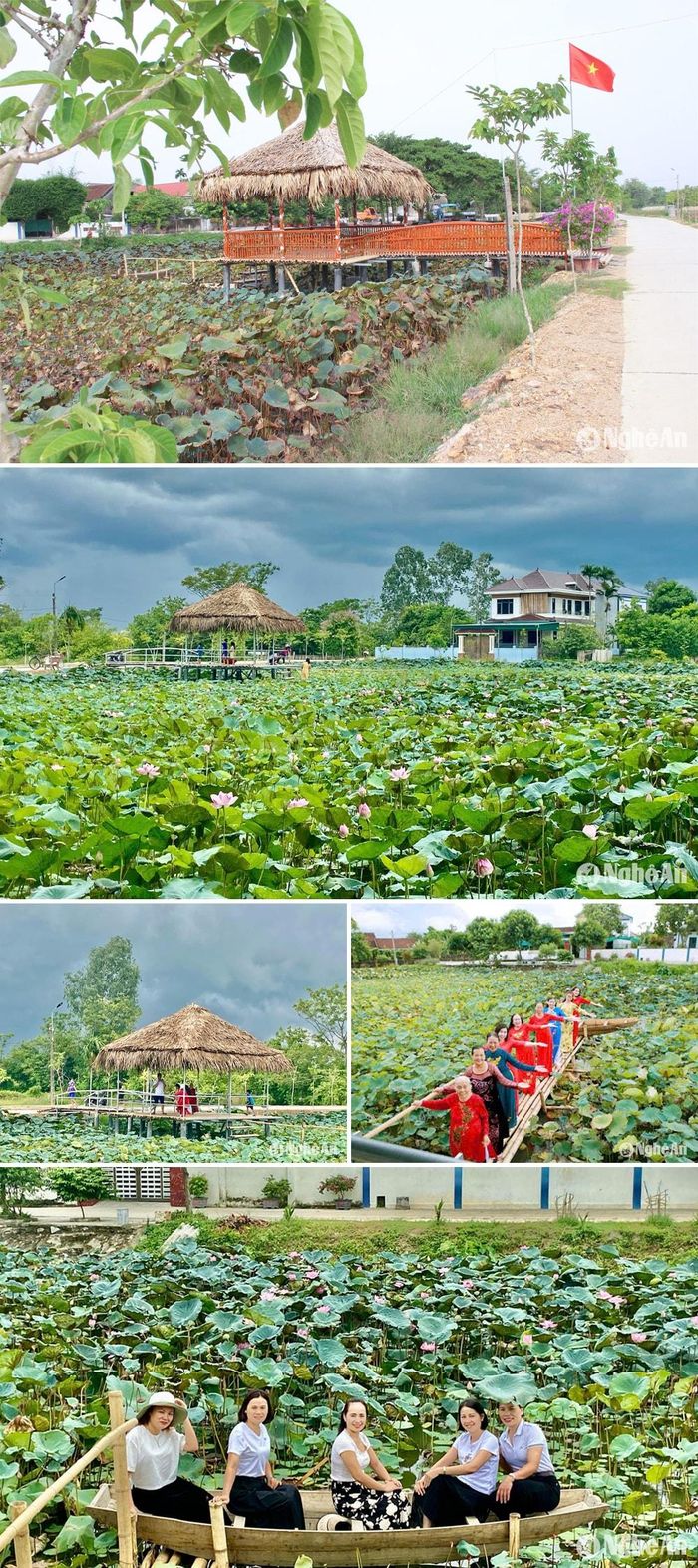 Không gian nông thônmới xã Hưng Đạo hôm nay. Ảnh: Mai Hoa