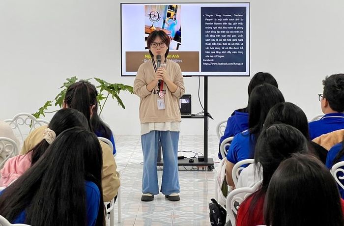  Một bạn trẻ chia sẻ về giá trị mang lại từ sách 