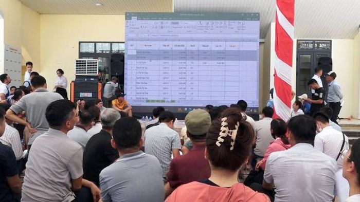 Cơ quan công an đang xác minh dấu hiệu bất thường tại phiên đấu giá đất ngày 30/11 ở Thanh Oai.