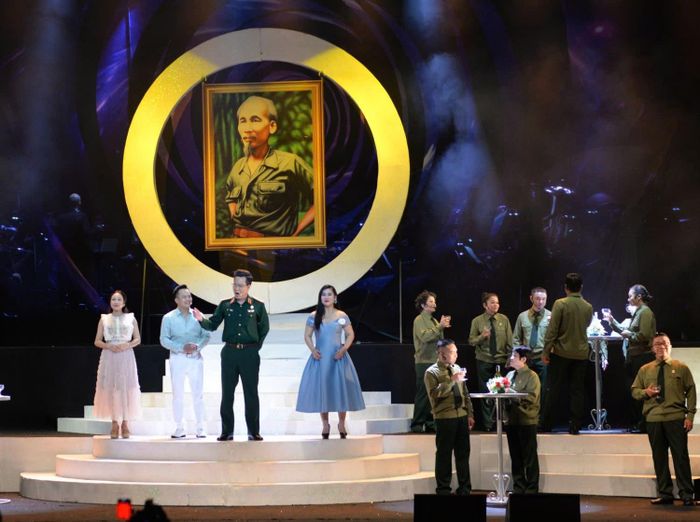 Vở diễn theo phong cách broadway đương đại. Ảnh: V.Hà