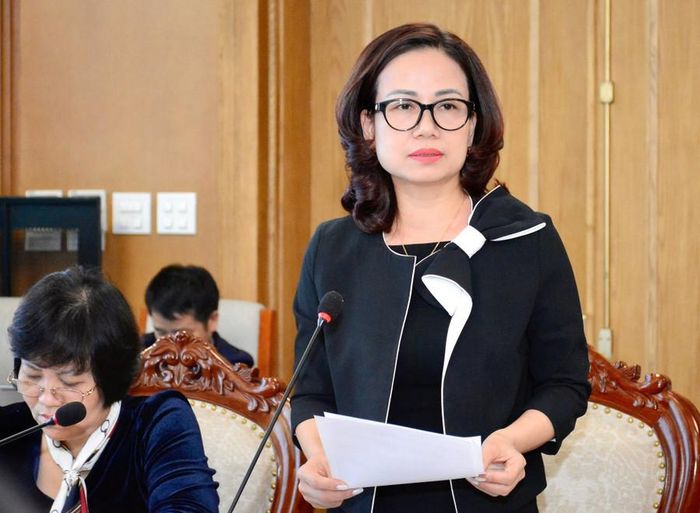  Bà Vương Hương Giang - Phó Giám đốc Sở GD&amp;ĐT Hà Nội. 
