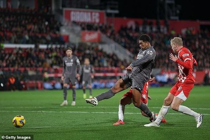  Jude Bellingham đang ghi bàn liên tiếp trong màu áo Real Madrid tại La Liga. 