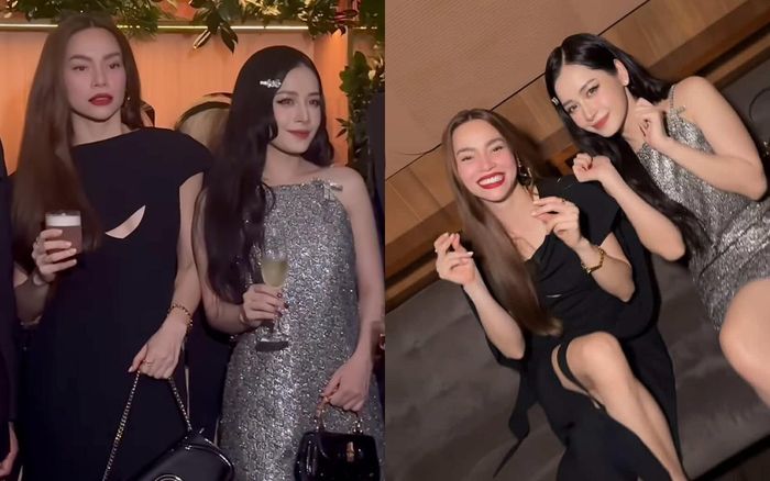 Hồ Ngọc Hà và Chi Pu ăn vận sang chảnh, quyến rũ khi đi dự sự kiện. Ảnh: Instagram chipupu