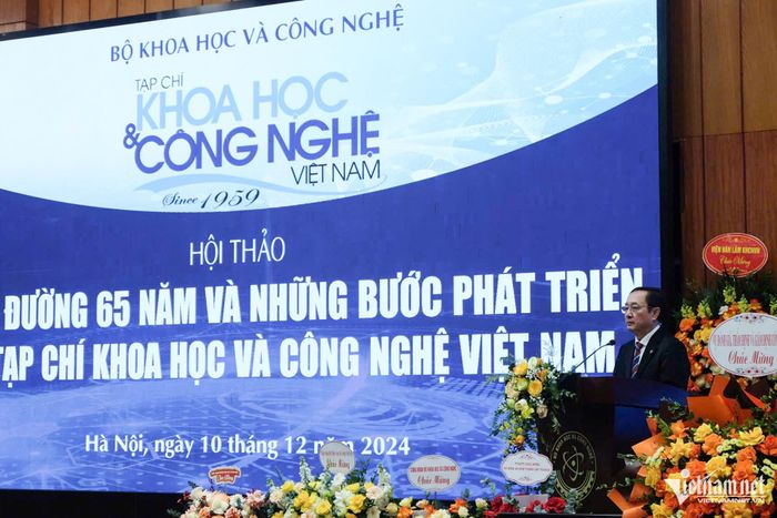 Bộ trưởng Bộ KH&amp;CN Huỳnh Thành Đạt. Ảnh: Trọng Đạt