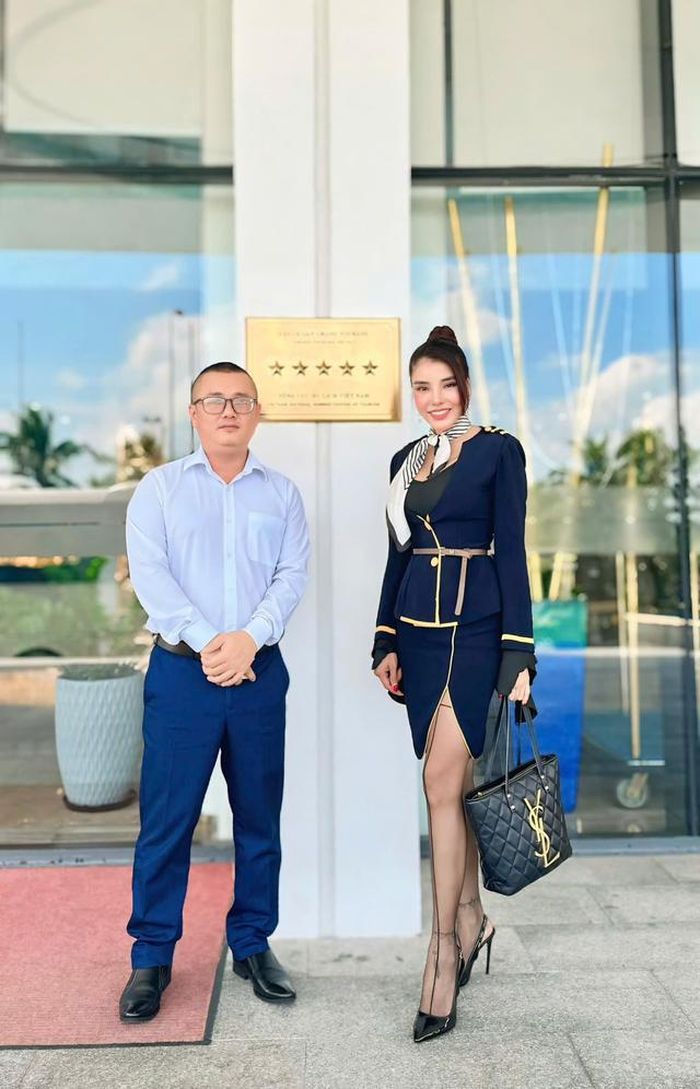 Linda Hương gặp gỡ đối tác khách sạn tại Đà Nẵng