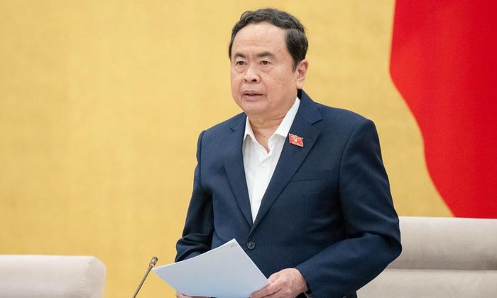 Chủ tịch Quốc hội Trần Thanh Mẫn phát biểu khai mạc Phiên họp. (Ảnh: Quốc hội)