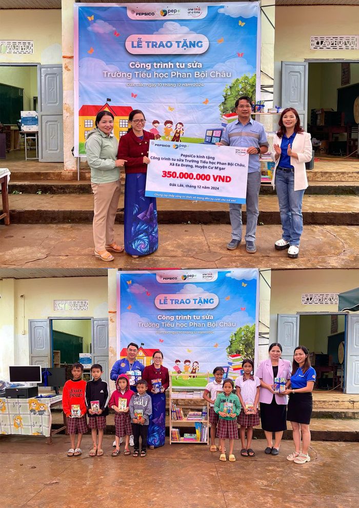 PepsiCo Foods Việt Nam thường xuyên tổ chức hoạt động vì cộng đồng tại vùng nguyên liệu, thể hiện sự đồng hành toàn diện với nông dân.
