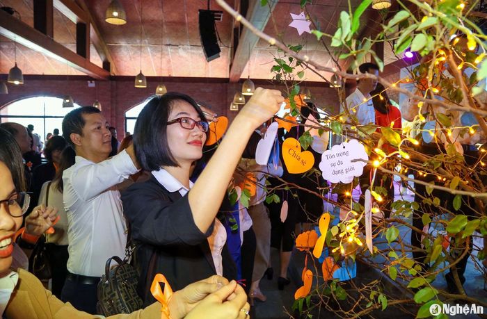 Ngày hội Tô cam 2023 tại huyện Nghĩa Đàn. Ảnh: Đình Tuyên