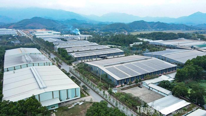 Cụm Công nghiệp Thắng Quân (Yên Sơn) thu hút các nhà đầu tư, góp phần tăng tỷ trọng xuất khẩu của tỉnh.