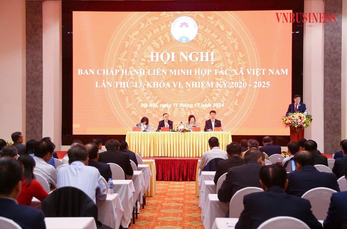 Ông Trần Đỗ Liêm, Chủ tịch HĐQT HTX Rạch Gầm (Tiền Giang) chia sẻ tại hội nghị.