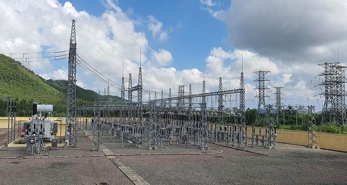 Toàn cảnh Trạm biến áp 220kV Phước An