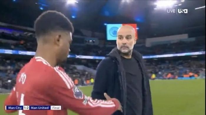 Amad dành sự tôn trọng cho HLV Guardiola.