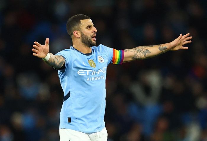  Kyle Walker đã sa sút khá nhiều. 