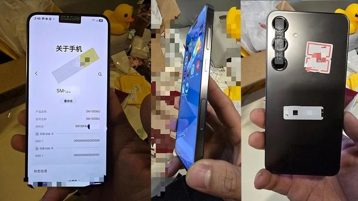  Ảnh thực tế của S25 Plus. Ảnh: Sammobiles. 