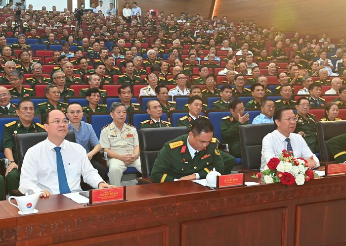  Các đại biểu dự buổi gặp mặt. Ảnh: VIỆT DŨNG 
