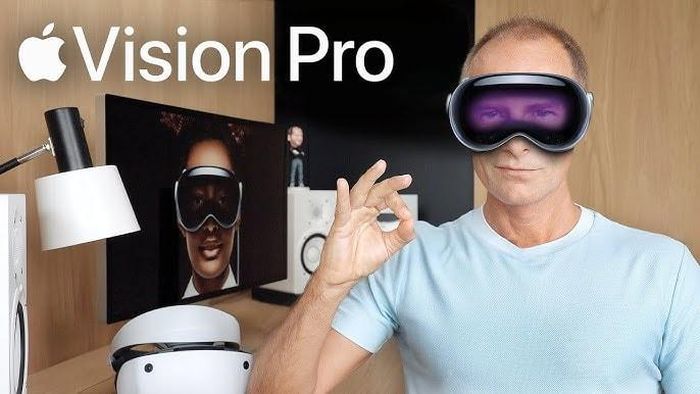 Kính thực tế ảo Vision Pro của Apple. Ảnh: Internet.