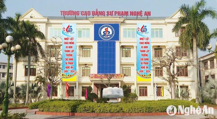 Trường Cao đẳng Sư phạm Nghệ An sẽ được sáp nhập vào Trường Đại học Kinh tế Nghệ An. Ảnh: NT